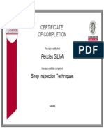 Certificate of Completion: Péricles SILVA