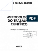 SEVERINO, Joaquim Antônio. Metodologia Do Trabalho Científico. (1)