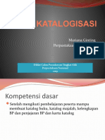 Katalogisasi Diklat CPTA