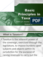 Module 1 Basic Principles in Taxation Part 1