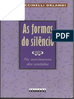 Eni Puccinelli Orlandi - As Formas Do Silêncio_ No Movimento Dos Sentidos-Editora Unicamp (2007)