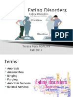 Videbeck Chapter 20 Eating Disorders - NO NOTES