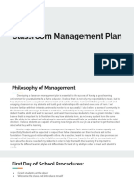 Classroom Management E-Portfolio