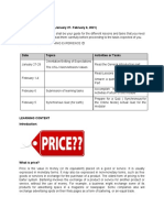 Pricing Strategy 1 and 2