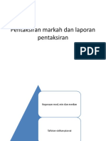 Pentaksiran Markah Dan Laporan Pentaksiran