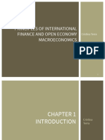 Principles of International Finance and Open Economy Macroeconomics