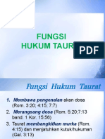 Fungsi Hukum Taurat