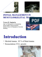 Initial Management in Musculoskeletal Trauma: Yoyos D. Ismiarto