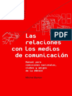 Las Relaciones Con Los Medios de Comunicación. UNESCO