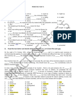 Practice Test 5 Use of English I. Select The Best Answer