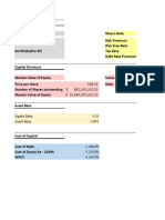 Eaton WACC Framework