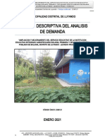 Informe de Demanda Ie Agropecuario Bolaina - Luyando