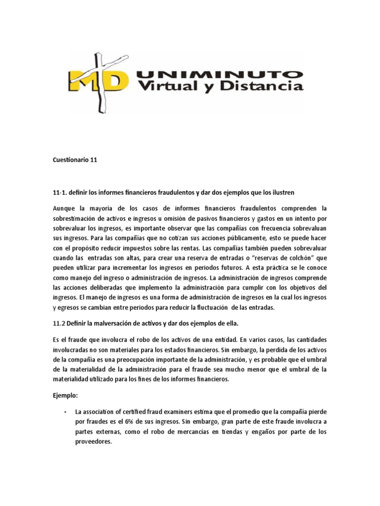CAPITULO 10 11 y 12 AUDITORIA Pendiente | PDF | Auditoría | Contralor