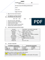 Test Parts of Speech