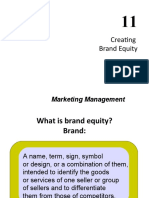 Creating Brand Equity: Marketing Management