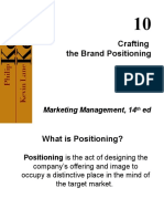 Crafting Brand Positioning