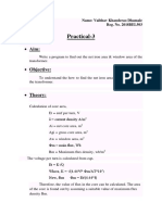 Practical-3: Name: Vaibhav Khanderao Dhamale Reg. No. 2018BEL503