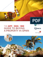 Guide To Buying A Property in Spain: The Aipp / Rics / Rde