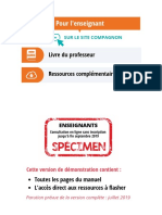 Pour L'enseignant: Livre Du Professeur Ressources Complémentaires