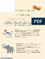 Describing Animals 1