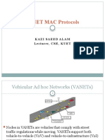 VANET MAC Protocols: Kazi Saeedalam Lecturer, CSE, KUET