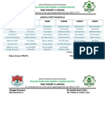 Jadwal Piket Musholla