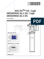 Sirona Orthophos XG Dental X-Ray - Service Manual