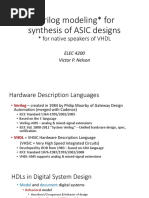 Verilog Overview 4200