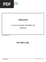 IT66121FN Datasheet v1.02