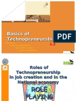 Basics of Technopreneurship