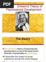 Eriksons Theory of Psychosocial Development