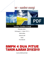 Makalah Ipa Sumber - Sumber Energi