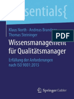 Wissensmanagement Für Qualitätsmanager Erfüllung Der Anforderungen Nach ISO 90012015 by Klaus North, Andreas Brandner, Thomas Steininger, MSC