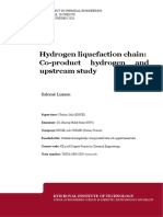 Hydrogen Liquefaction Chain: Co-Product Hydrogen and Upstream Study