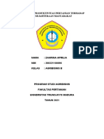 Pengaruh Produktivitas Pertanian Terhadap Kesejahteraan Masyarakat