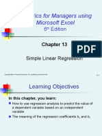 Statistics For Managers Using Microsoft Excel: 6 Edition