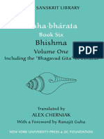 Clay Sanskrit Library Mahabharata Book Six Volume 1 Bhishma