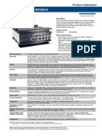 Media Recorder Hydra MR3080-8: Product Datasheet