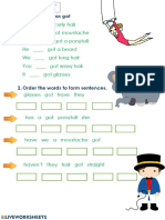 Have vs Has Got - Forming Sentences with Possessive Verbs