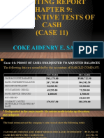 Auditing Report CASE11