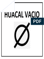 Huacal Vacio