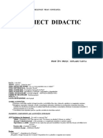 283 Proiect Didactic
