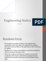 Engineering Statics: Resultant