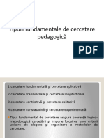 Cercetare Pedagogica