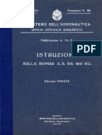 Istruzione Sulla Bomba a.S. Da 160 Kg (a.701S, 1939 г.)