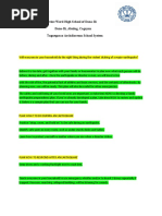 Christian Paliwanan Action Plan