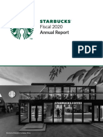 2020 Starbucks Annual Report