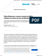 Flávio Bolsonaro compra mansão de R$ 6 milhões em bairro de luxo de Brasília | Brasil e Política | Valor Investe