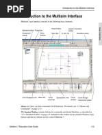 Multisim Interface