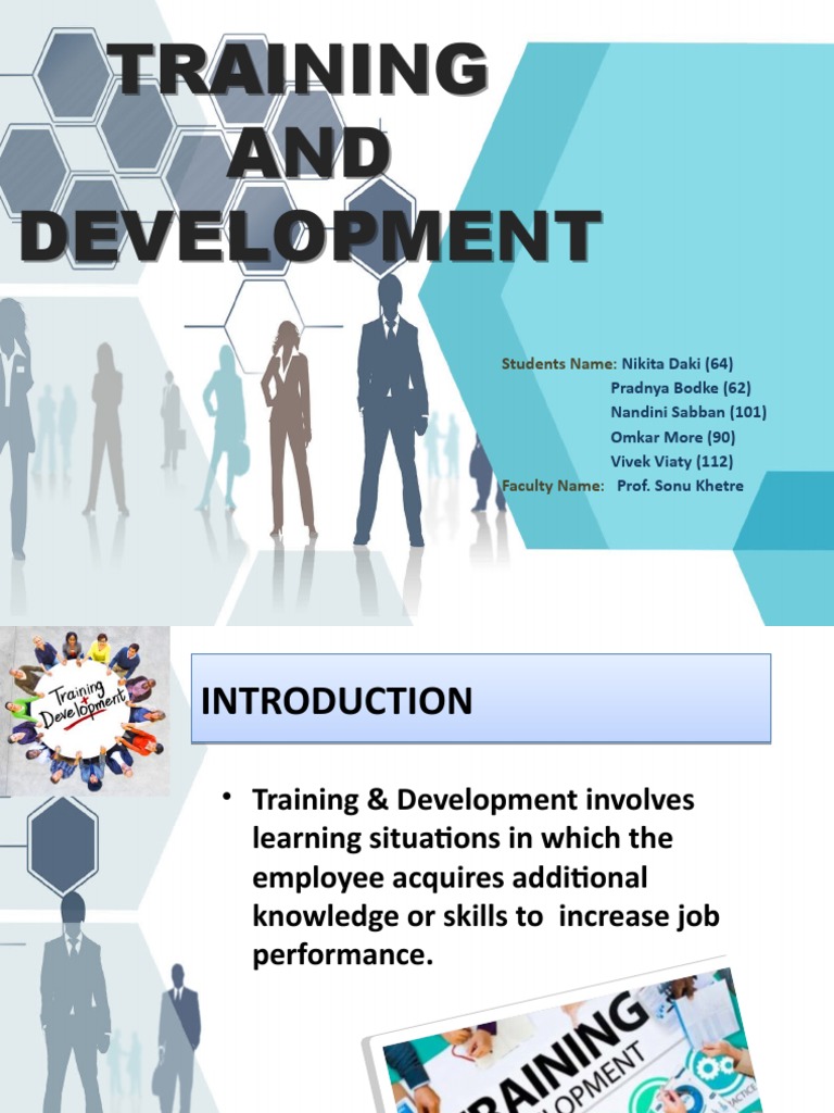 EMPLOYEE TRAINING AND DEVELOPMENT IN HRM PDF intelligence overview